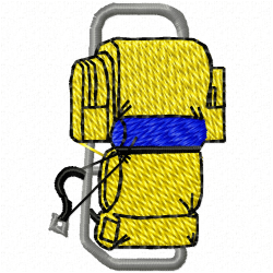 Camping Embroidery Design 1 Camping Embroidery Design 1